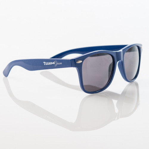 TEAM GROOM Sunglasses -  ROYAL BLUE - $6.99